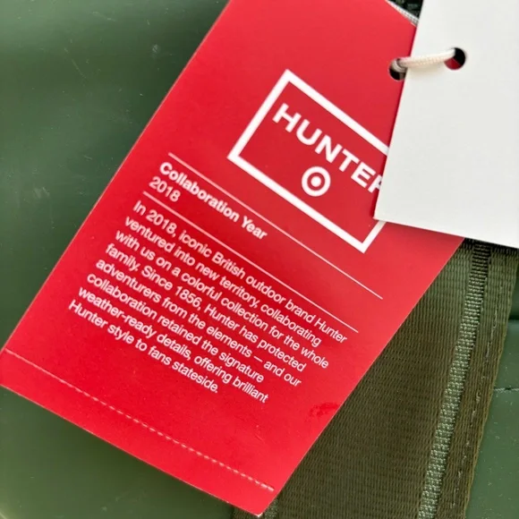 HUNTER FOR TARGET GREEN TOTE BAG | NWT | COLLECTIBLE | 20 YEARS OF TARGET DESIGN - Picture 7 of 9